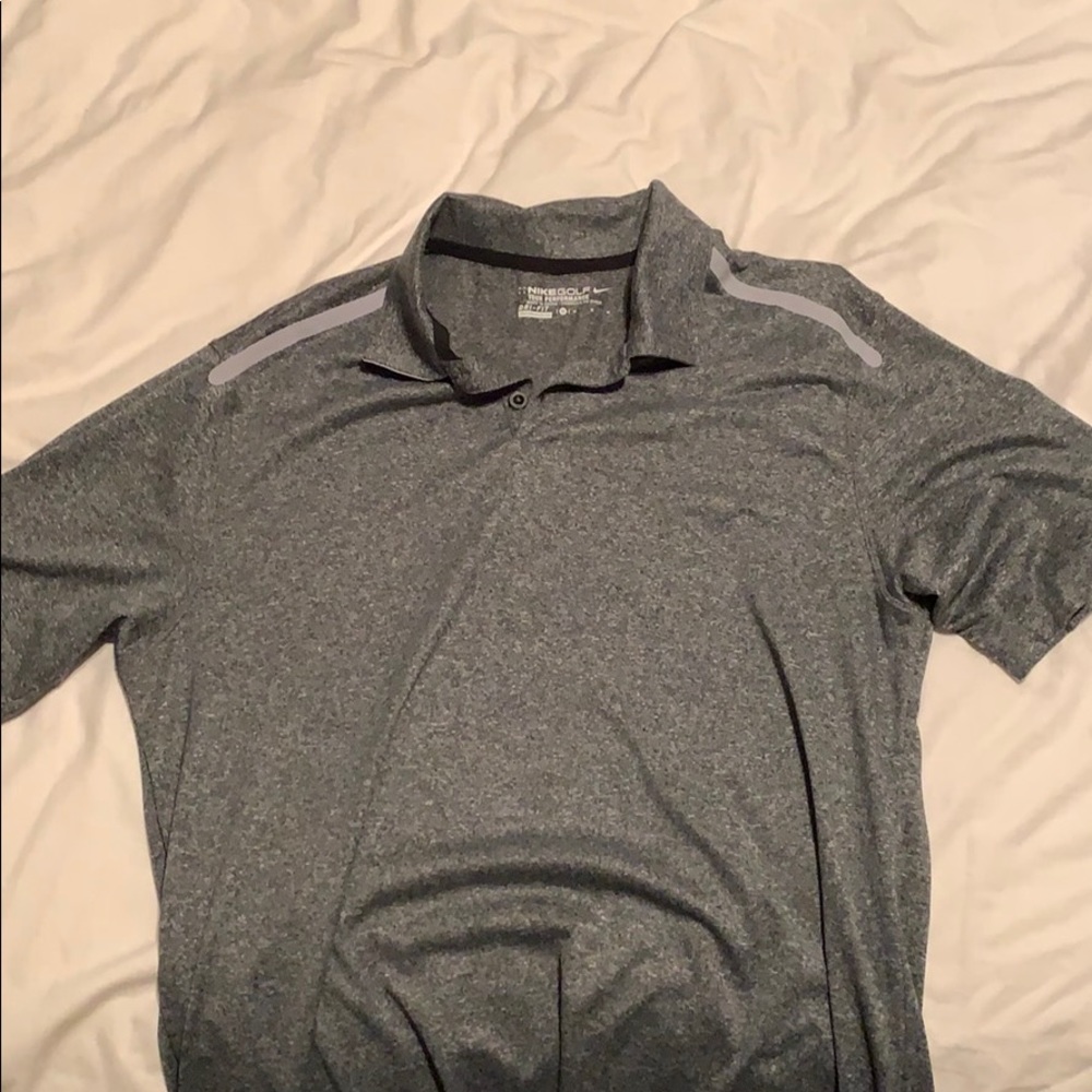 Nike dri fit golf shirt